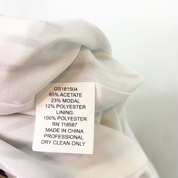 Grey Jason Wu Womens Black White Striped Tie Waist One Piece Romper Size 6 - Picture 9 of 10